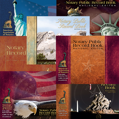 North Dakota Notary Record Book (Journal) - 242 entries