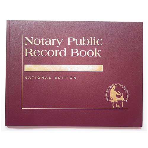 North Dakota Contemporary Notary Record Book (Journal) - 572 Entries